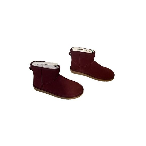 NEW KOOLABURRA by UGG KOOLA MINI LI ANKLE BOOT Women’s Size 6 VERY BERRY - Picture 1 of 6